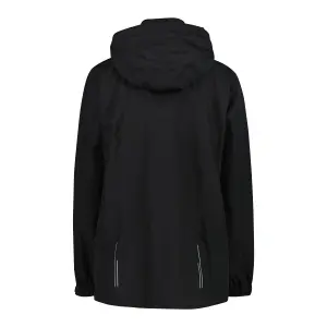 Waterproof jacket with removable hood for women CMP image-1