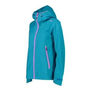 Women's hooded waterproof jacket CMP image-0