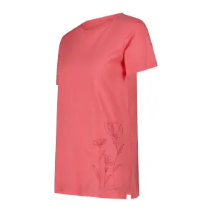 Organic cotton T-shirt for women CMP image-2