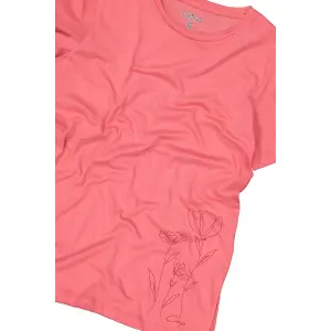 Organic cotton T-shirt for women CMP image-3