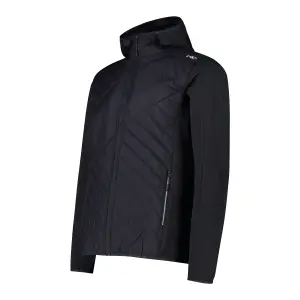 Hybrid down jacket with fixed hood CMP image-2