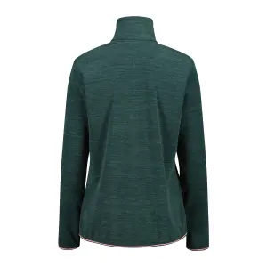 Women’s Melange Jersey 1/2 Zip Fleece CMP image-1