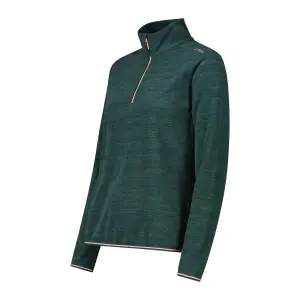 Women’s Melange Jersey 1/2 Zip Fleece CMP image-2