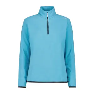 Women’s Melange Jersey 1/2 Zip Fleece CMP image-0