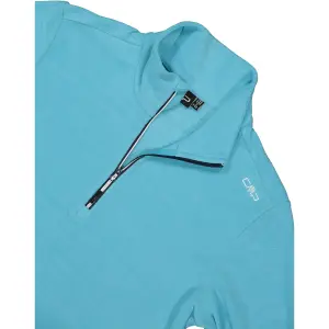 Women’s Melange Jersey 1/2 Zip Fleece CMP image-3