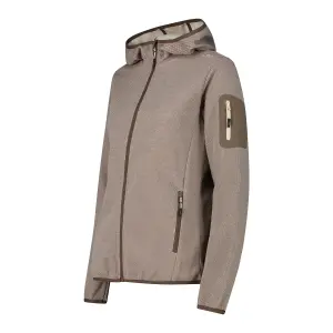 Damska bluza z kapturem z siateczkowymi wstawkami CMP Knit-Tech image-2