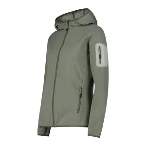 Damska bluza z kapturem z siateczkowymi wstawkami CMP Knit-Tech image-2