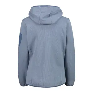 Damska bluza z kapturem z siateczkowymi wstawkami CMP Knit-Tech image-1