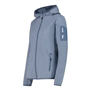 Damska bluza z kapturem z siateczkowymi wstawkami CMP Knit-Tech image-2