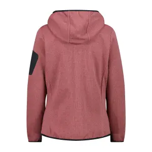 Damska bluza z kapturem z siateczkowymi wstawkami CMP Knit-Tech image-1