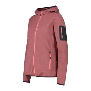 Damska bluza z kapturem z siateczkowymi wstawkami CMP Knit-Tech image-2