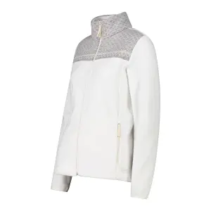 Women's zipped fleece CMP Arctic image-1