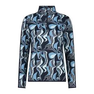 Women's Roll Neck Base Layer with Print CMP Softech