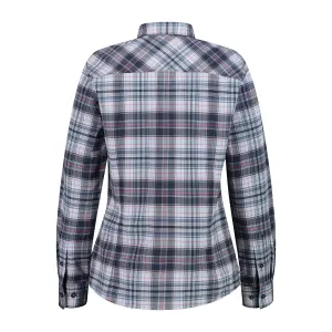 Women's Long Sleeve Checkered Shirt CMP image-1