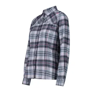 Women's Long Sleeve Checkered Shirt CMP image-2