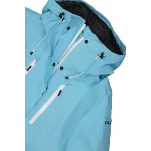 Loose Fit Women's Mechanical Stretch Fabric Ski Jacket CMP image-4