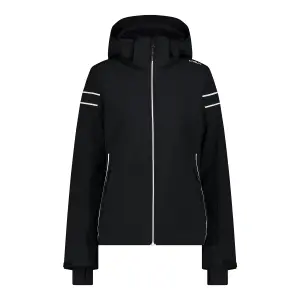Women's zip-up hooded ski jacket CMP image-0