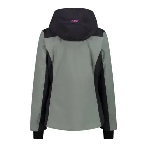Women's zip-up hooded ski jacket CMP image-1