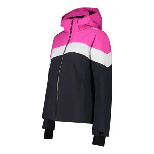 Women's zip-up hooded ski jacket CMP image-1