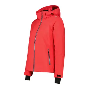 Women's zip-up hooded ski jacket CMP image-2