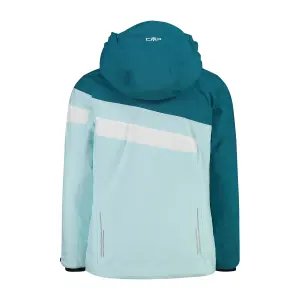 Girls' hooded ski jacket CMP image-1