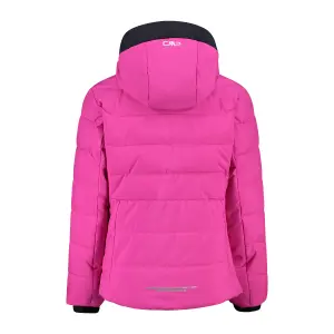 Girls' hooded ski jacket CMP image-1