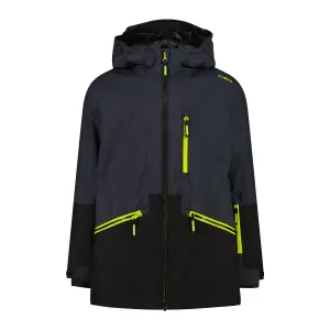 Girls' hooded ski jacket CMP image-0