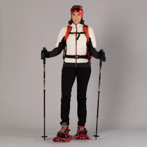 Hybrid puffer jacket with fixed hood for women CMP image-2