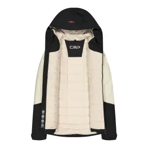 Women's ski jacket with fixed hood CMP image-2