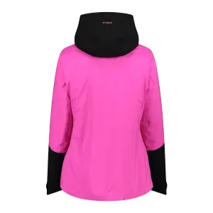 Women's ski jacket with fixed hood CMP image-1