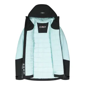 Women's ski jacket with fixed hood CMP image-2