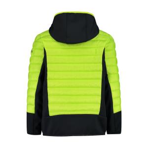 Hybdrydowa kurtka puchowa z stałym kapturem dla dzieci CMP image-1