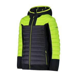 Hybdrydowa kurtka puchowa z stałym kapturem dla dzieci CMP image-2