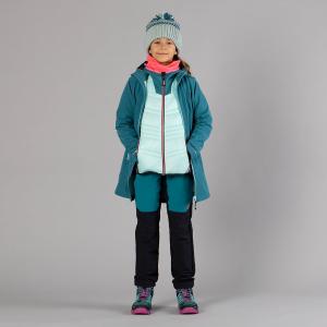 Hybride gewatteerde jas met capuchon voor meisjes CMP image-2