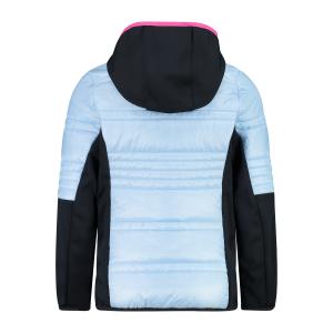 Hybrid hooded jacket for girls CMP image-1