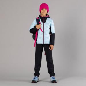 Hybrid hooded jacket for girls CMP image-2