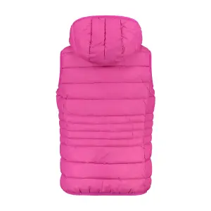 Doudoune sans manche à capuche fille CMP image-1