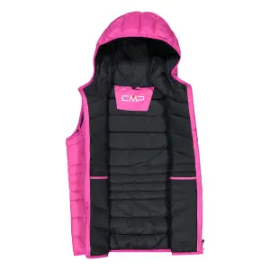 Doudoune sans manche à capuche fille CMP image-2