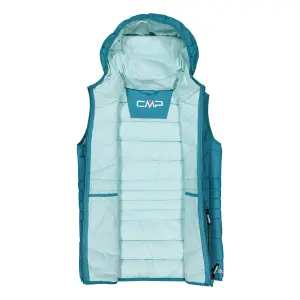 Doudoune sans manche à capuche fille CMP image-2