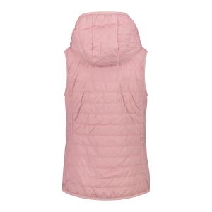 Colete acolchoado feminino com capuz CMP image-1