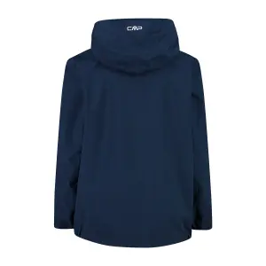 Waterproof 2-layer jacket with fixed hood for girls CMP image-1