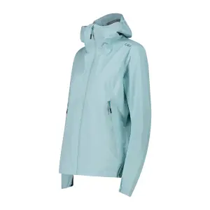 Women's waterproof jacket with fixed hood CMP image-1