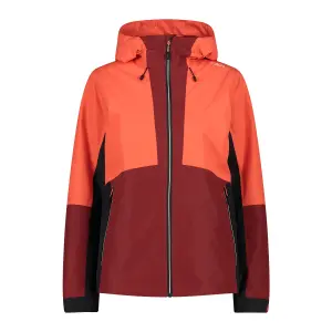 Women's waterproof jacket with fixed hood CMP image-0