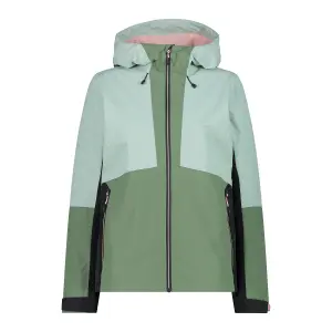 Chaqueta impermeable con capucha fija para mujer CMP image-0