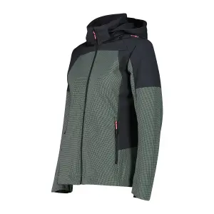 Women's Hooded Waterproof Jacket Embroidered CMP image-2