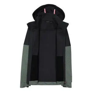 Women's Hooded Waterproof Jacket Embroidered CMP image-3