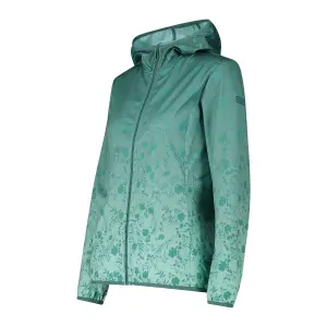 Women's waterproof jacket with fixed hood CMP image-2