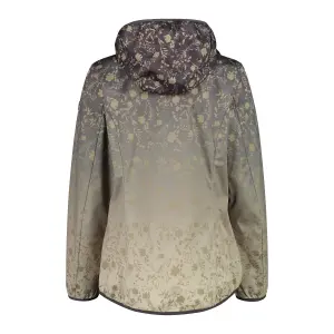 Women's waterproof jacket with fixed hood CMP image-1