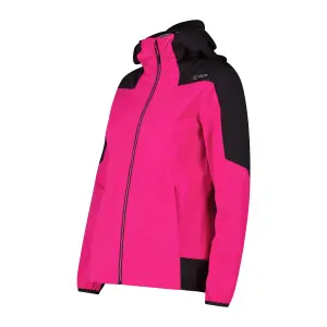 Women's hooded hiking jacket CMP image-2