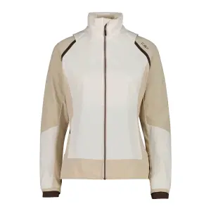 Women's hybrid waterproof jacket with removable sleeves CMP image-0